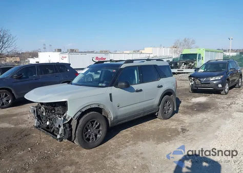 2021 Ford Bronco Sport Big Bend из США, поврежденный, VIN 3FMCR9B63MRA25629